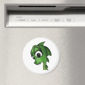 Cartoon Dragon Magnet (In Situ (Geschirrspüler))