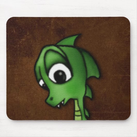 Cartoon Dragon Mousepad (Vorne)