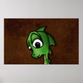 Cartoon Dragon Poster (Vorne)