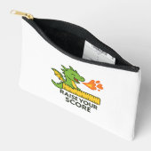 Cartoon Dragon Ruler Sticker - Niedlich School Zubehörtasche (Offen)