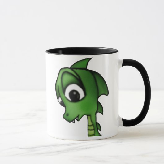 Cartoon Dragon Tasse (Rechts)