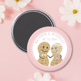 Cartoon dreht sich Save the Date um einander Magnet