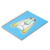 Cartoon Droopy Bloodhound Spiral Foto Notebook Notizblock (Linke Seite)