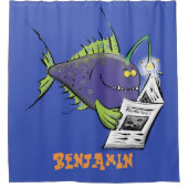 Cartoon Duschvorhang (Vorderseite)