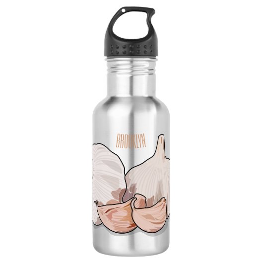 Cartoon Edelstahlflasche (Vorderseite)