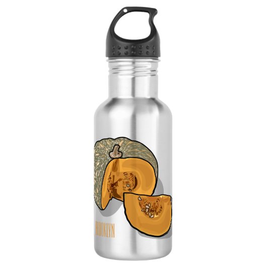 Cartoon Edelstahlflasche (Vorderseite)