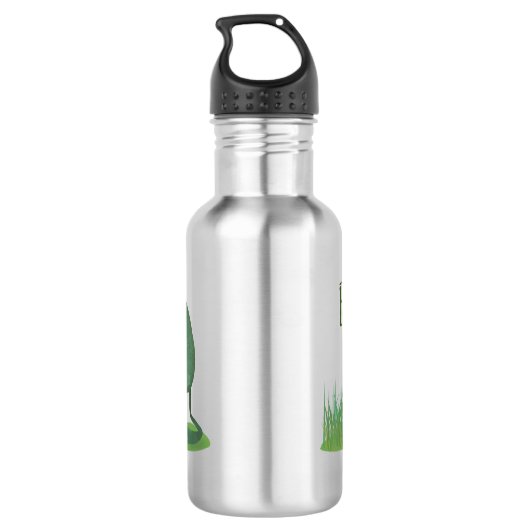 Cartoon Edelstahlflasche (Rückseite)