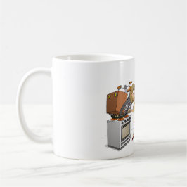 Cartoon: Een heel gedoe zo’n bakfiets Kaffeetasse