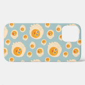 Cartoon Eggen Muster Niedliche Küche Case-Mate iPhone Hülle (Rückseite (Horizontal))