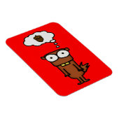 Cartoon Eichhörnchen Magnet (Rechte Seite)