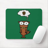 Cartoon Eichhörnchen Mousepad (Mit Mouse)