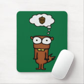 Cartoon Eichhörnchen Mousepad (Mit Mouse)