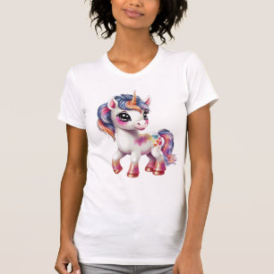 Cartoon Einhorn T-Shirt