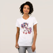 Cartoon Einhorn T-Shirt (Vorne ganz)
