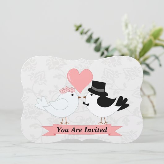 Cartoon Einladung (Stehend Vorderseite)