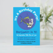 Cartoon Einladung (Stehend Vorderseite)