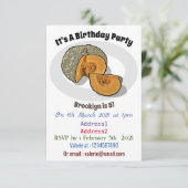 Cartoon Einladung (Stehend Vorderseite)