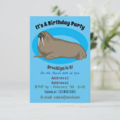 Cartoon Einladung (Stehend Vorderseite)