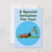 Cartoon Einladung (Rückseite)