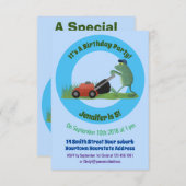 Cartoon Einladung (Vorne/Hinten)