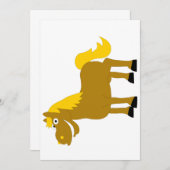 Cartoon Einladung (Vorne/Hinten)