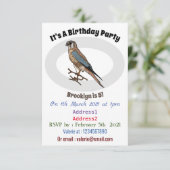 Cartoon Einladung (Stehend Vorderseite)