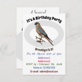 Cartoon Einladung (Vorne/Hinten)