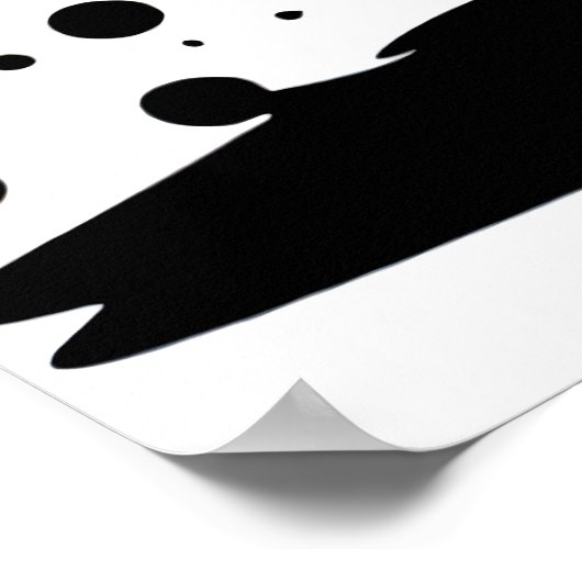 Cartoon, einzigartiger Alien | Art der AI Poster (Ecke)