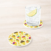 Cartoon Eis Creme Cons Untersetzer (Seite)
