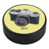 Cartoon Eishockey Puck (3/4)