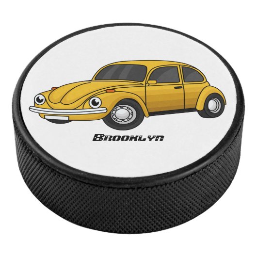 Cartoon Eishockey Puck (3/4)