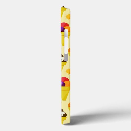 Cartoon Eislaufbahn Case-Mate iPhone Hülle (Rückseite / Links)