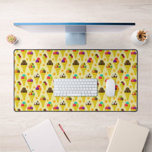 Cartoon Eislaufbahn Schreibtischunterlage