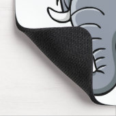 Cartoon-Elefant Mousepad (Ecke)