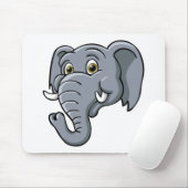 Cartoon-Elefant Mousepad (Mit Mouse)
