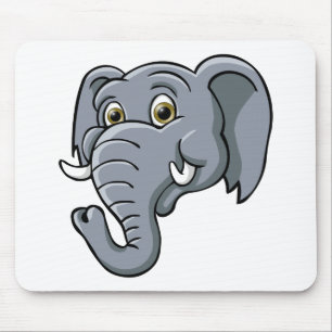 Cartoon-Elefant Mousepad