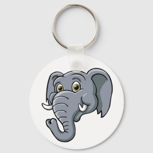 Cartoon-Elefant Schlüsselanhänger