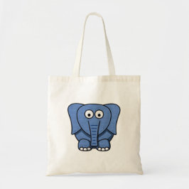 Cartoon-Elefant-Tasche Tragetasche