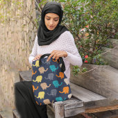 Cartoon Elefanten Tasche