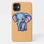 CARTOON ELEPHANT Case-Mate iPhone HÜLLE (Rückseite)