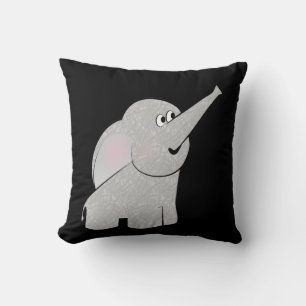Cartoon Elephant - Critter Kissen
