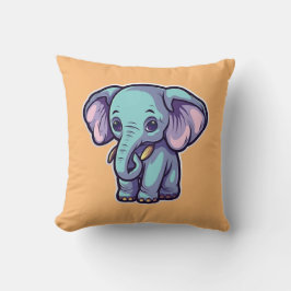 CARTOON ELEPHANT KISSEN
