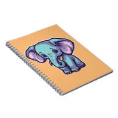 CARTOON ELEPHANT NOTIZBLOCK (Rechte Seite)