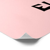 Cartoon Elephant Poster (Ecke)