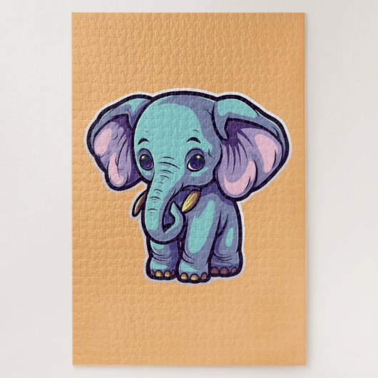 CARTOON ELEPHANT PUZZLE (Vertikal)