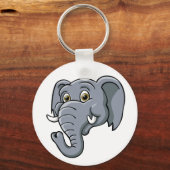 Cartoon Elephant Schlüsselanhänger (Vorderseite)