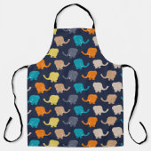 Cartoon Elephant Schürze (Vorderseite)