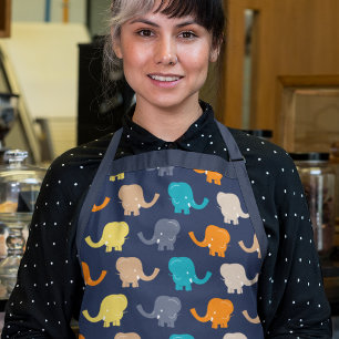 Cartoon Elephant Schürze