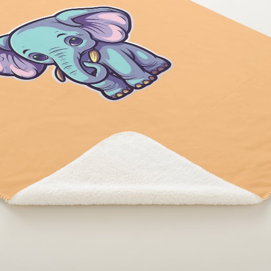 CARTOON ELEPHANT SHERPADECKE (3/4)