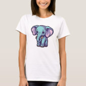 CARTOON ELEPHANT T-Shirt (Vorderseite)